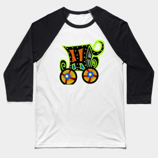 Modern Bullock Cart Baseball T-Shirt